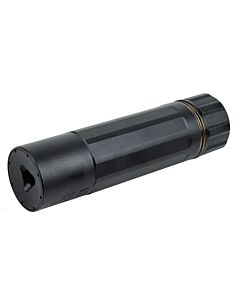 5KU DA SANDMAN-K silencer with hider for 14mm- electric gun (black)