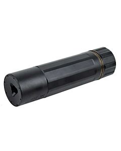 5KU silenziatore DA SANDMAN-K con spegni fiamma 14mm- (nero)