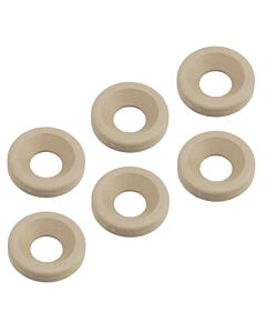 5KU set rondelle di ricambio per astine Zenitco SPORT (tan)