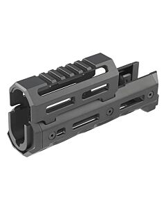 5KU Astina rail corta CRC style per fucile a gas GHK AK (nera)