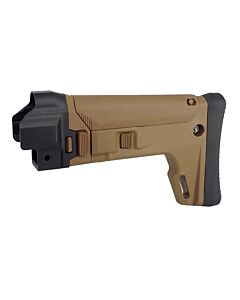 5KU calcio pieghevole ACR style per fucile Marui MP5 SRE (tan)