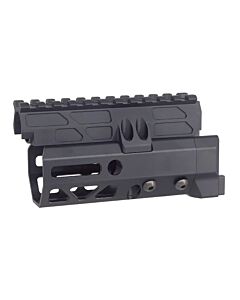 5KU Astina rail JM-MMS style 4.7" per fucile elettrico AKSU (nera)