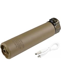 5KU silenziatore Sfire SOCOM556 tracer per armi softair (tan)