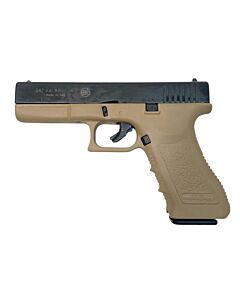 Bruni pistola a salve GAP 8mm (nera/tan)