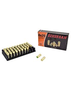 Ozkursan scatola cartucce salve 8mm (50pcs)