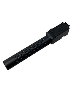 5KU canna esterna alluminio ZEV style per pistola MARUI G19 (nera)