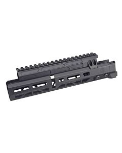 5KU astina rail JM-MMS style da 10.1" per fucile a gas Marui AKM (nera)