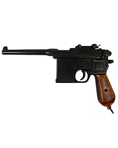 Denix pistola da collezione C96 (grip legno laccato)