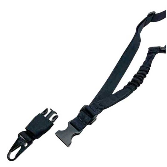 GFC cinghia tattica single point per fucili (nera)
