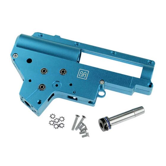 Specna Arms CNC processed 8mm spare gearbox case for ver.2 electric gun (quick detach spring guide)