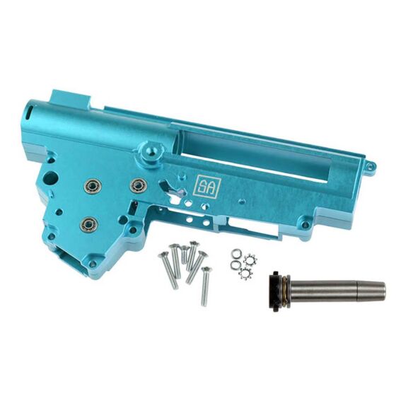 Specna Arms CNC processed 8mm spare gearbox case for ver.3 electric gun (quick detach spring guide)