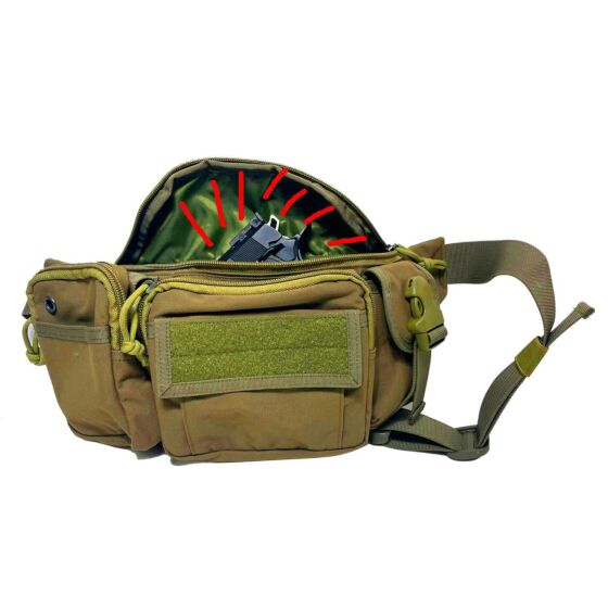 Primal Gear CANTAB multi purpose fanny pack (coyote brown)