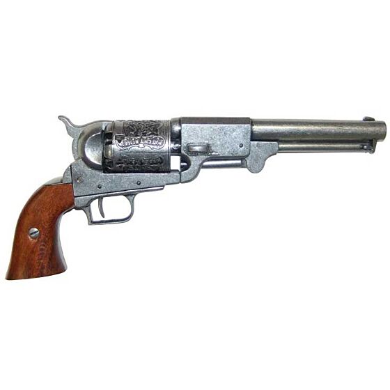 Denix Dragoon 1848 revolver type collection pistol (grey)