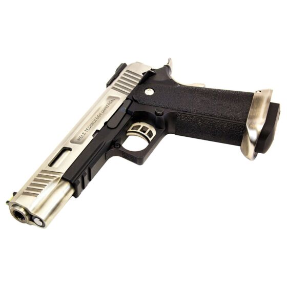 WE E force hi capa 5.1 gen.2 full metal gas pistol (silver)