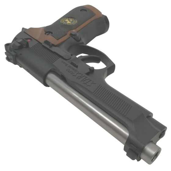 We BIOHAZARD M92 semi/full auto metal gas pistol (black)