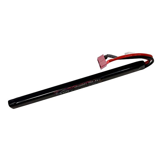 BlackRifle1 batteria lipo AK stick 1200mha 7.4v 30c (Connettore DEAN)
