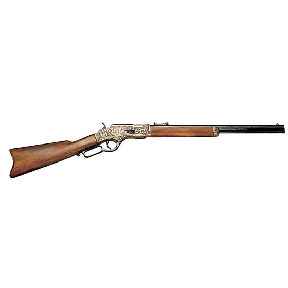 Denix m1873 winchester type collection rifle (gold plated)