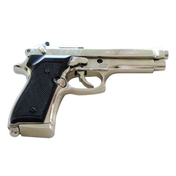 Denix pistola da collezione M92f (nickelata)