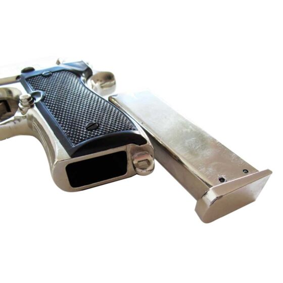 Denix pistola da collezione M92f (nickelata)