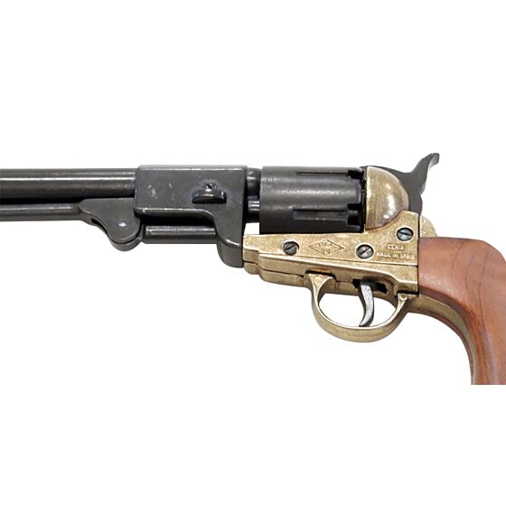 Denix pistola da collezione Navy revolver 1860 (dorata)