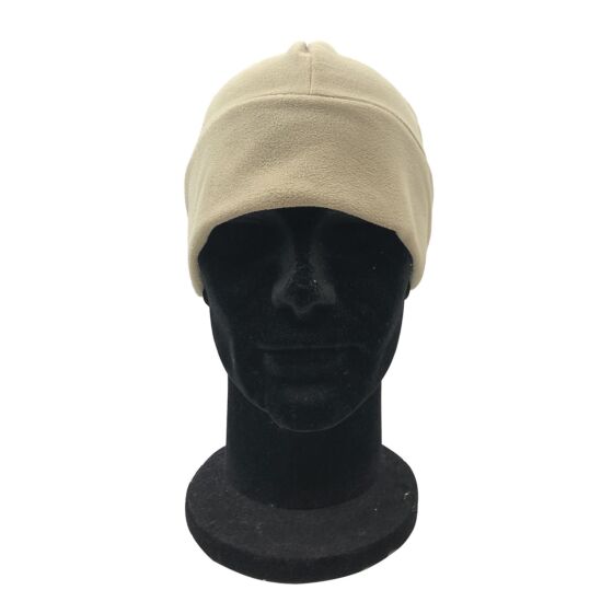 King arms fleece cap tan