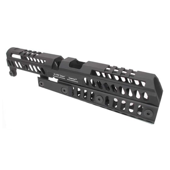 Wiitech astina aggiuntiva S-4 ZENITCO style per fucile Marui AKM a gas (nera)