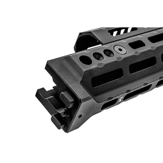 Wiitech CNC ALPHA 10" handguard for MARUI AKM gas rifle (black)