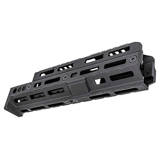 Wiitech CNC ALPHA 10" handguard for MARUI AKM gas rifle (black)