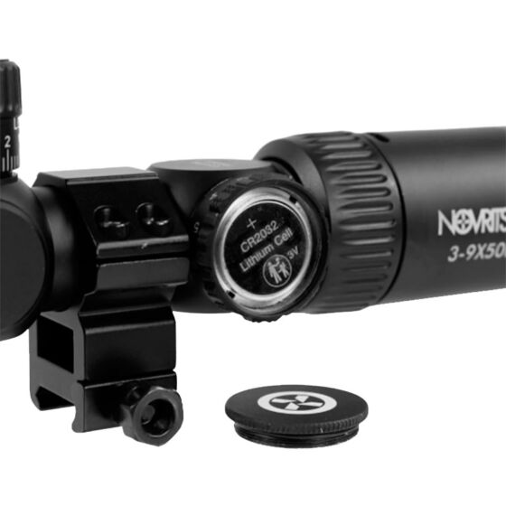 Novritsch ottica per fucili 3-9x50 MK2 scope set (con anelli)