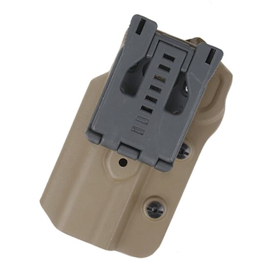 TMC fondina rigida in KYDEX V.2 per pistola 1911 (dark earth)