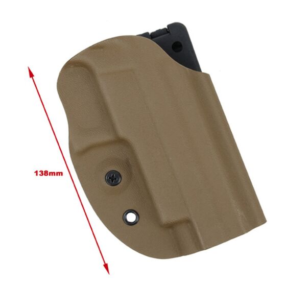 TMC fondina rigida in KYDEX per pistola p226 (dark earth)