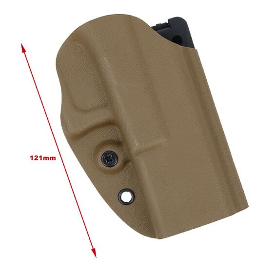 TMC KYDEX holster for Glock type pistol (black)