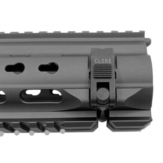 Airsoft Artisan Astina 95K Long per fucile HK416 Umarex (nera)
