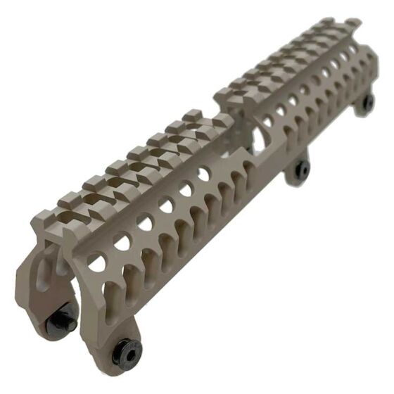 5KU ZENITCO style astina rail B-31 XL superiore per fucile elettrico ak (tan)