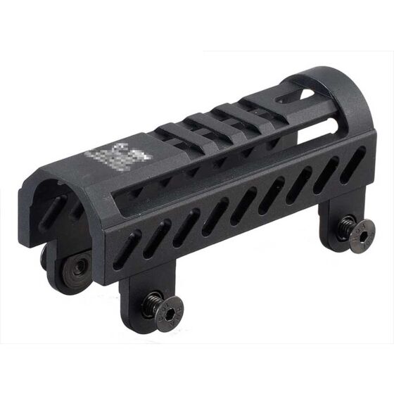 5KU ZENITCO style astina rail B-19N superiore per fucile elettrico ak (nera)