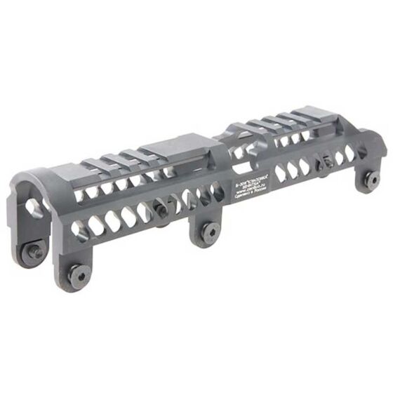 5KU ZENITCO style B-31N Low profile top rail handguard for ak electric gun (black)
