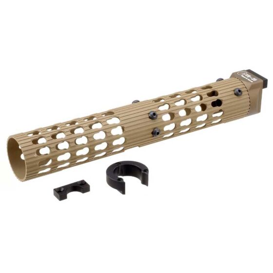 5KU astina KEYMOD VS-25 style per fucile elettrico ak (corta) (tan)