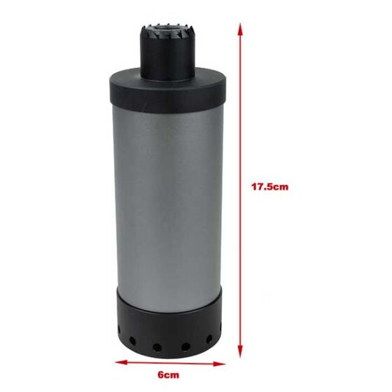 5KU silenziatore DTK PUTNIK Zenitco style per fucile ak 14/24mm (nero)