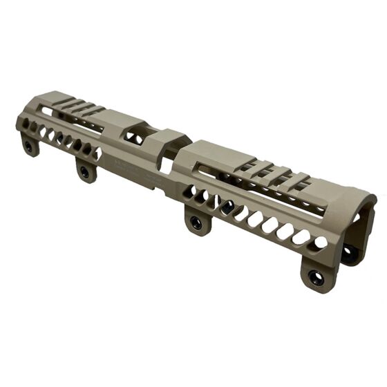 5KU ZENITCO style astina rail B-31 LV SPORT superiore per fucile elettrico Ak (tan)