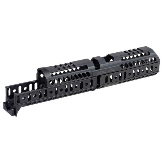 5KU ZENITCO style astina rail SPORT 4 estesa full set per fucile elettrico ak (nera)