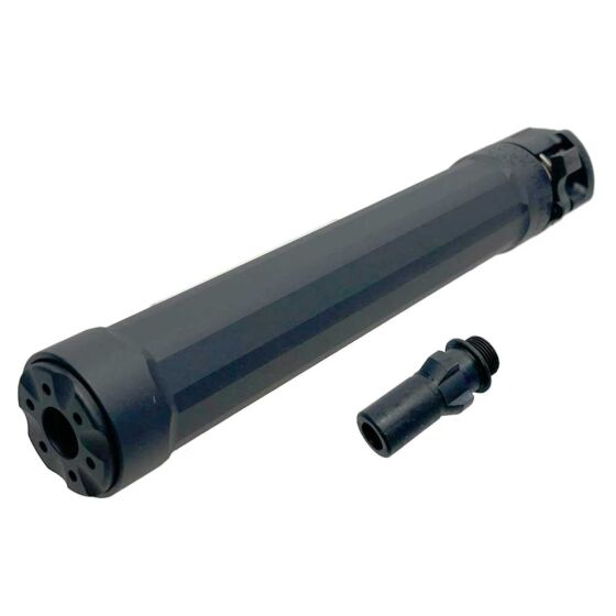 5KU silenziatore RYDER 9-MP SFire style per fucile elettrico HK (nero)