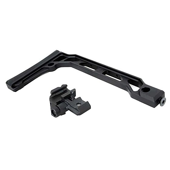 5KU SS-8R stock with FOLDING MECH picatinny plate for airsoft