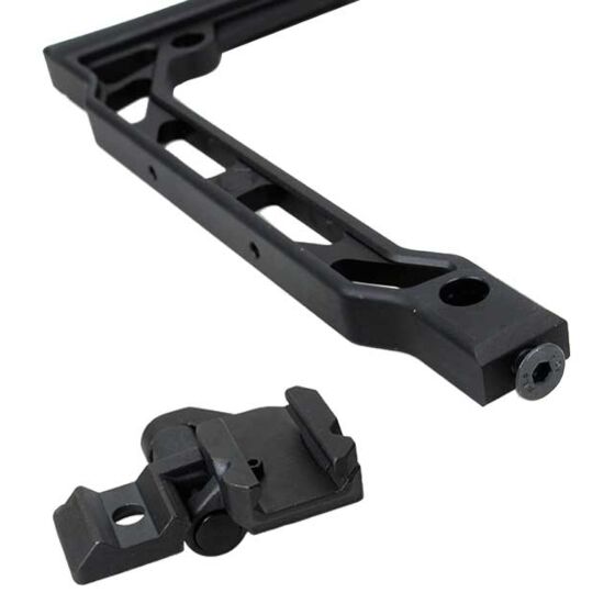 5KU SS-8R stock with FOLDING MECH picatinny plate for airsoft