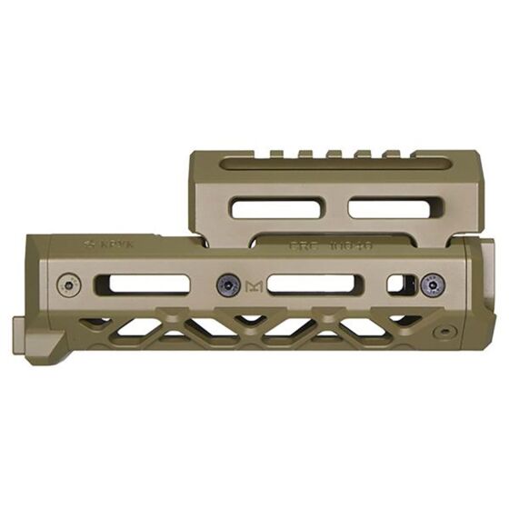 5KU Astina rail corta CRC style per fucile a gas GHK AK (tan)