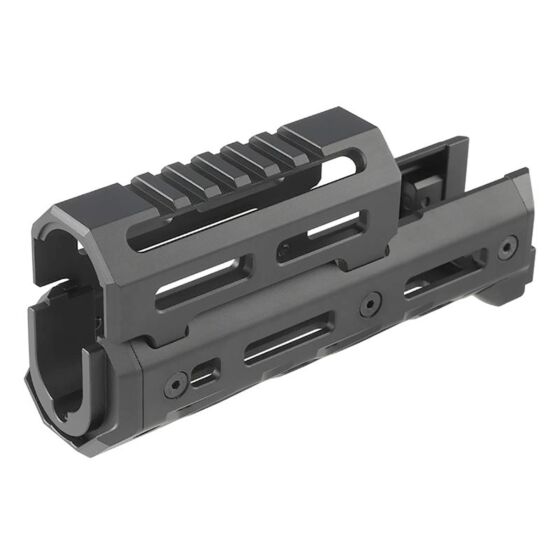 5KU Astina rail corta CRC style per fucile a gas GHK AK (nera)
