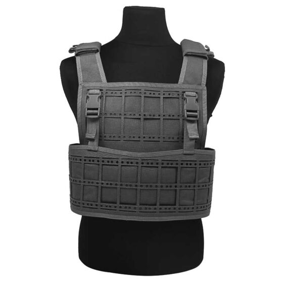 Nuprol giubbino tattico warrior vest (nero)