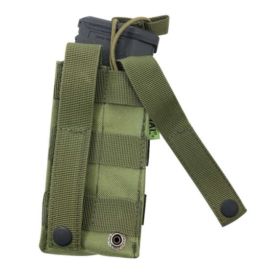 Royal porta caricatore con elastico (verde)