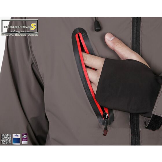 Emerson Giacchetto antivento HATTORI SKIN WINDBREAKER jacket (nero) (ems6872bk)