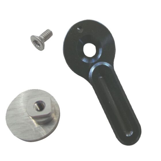 Retroarms BAD style metal selector type B long lever for m4 electric gun (grey)