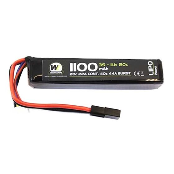 We Nuprol batteria lipo stick 1100mha 11.1v 20c